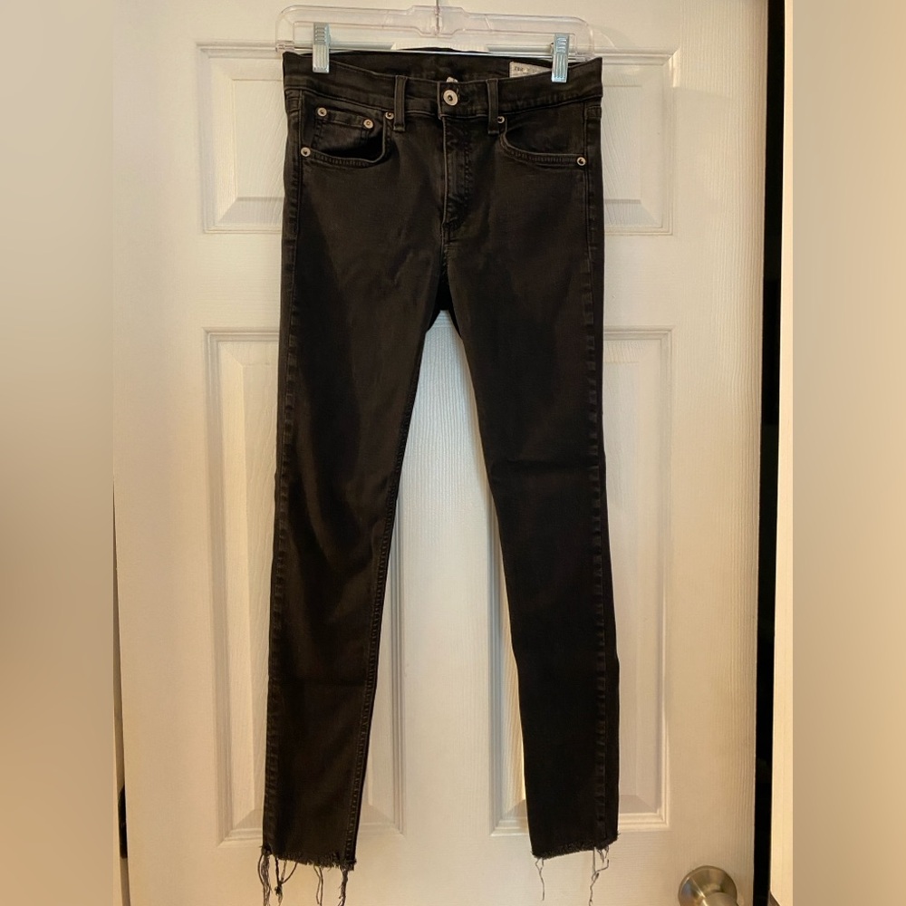 Rag & Bone Black Skinny Jeans